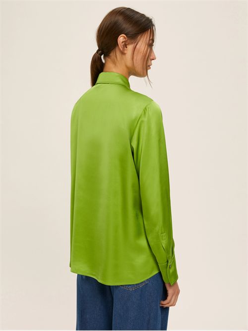 Camicia in raso - VERDE MELA EMME MARELLA | DECODE/002